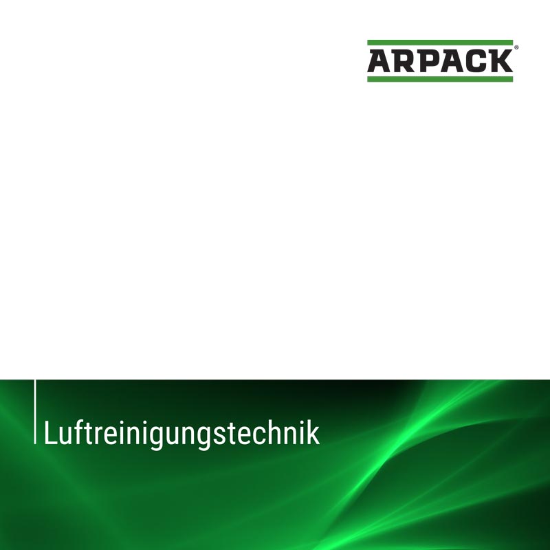 Arpack Air Clean Luftreinigungsanlage Katalog